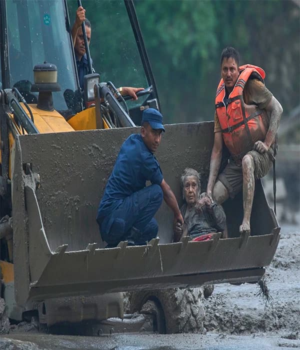 Flash flood rescue