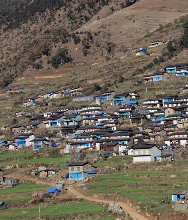 Taman Khola Village in Baglung
