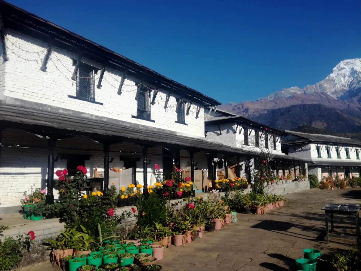 A old fashioned house at Ghandruk