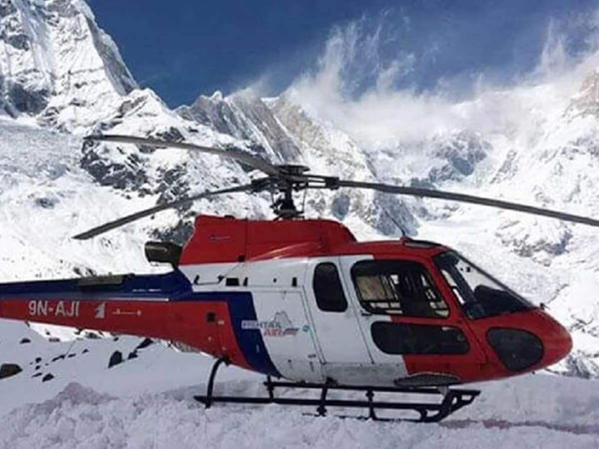 Annapurna base camp heli tour