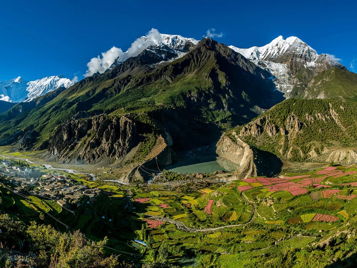 Manang Valley in Annapurna
