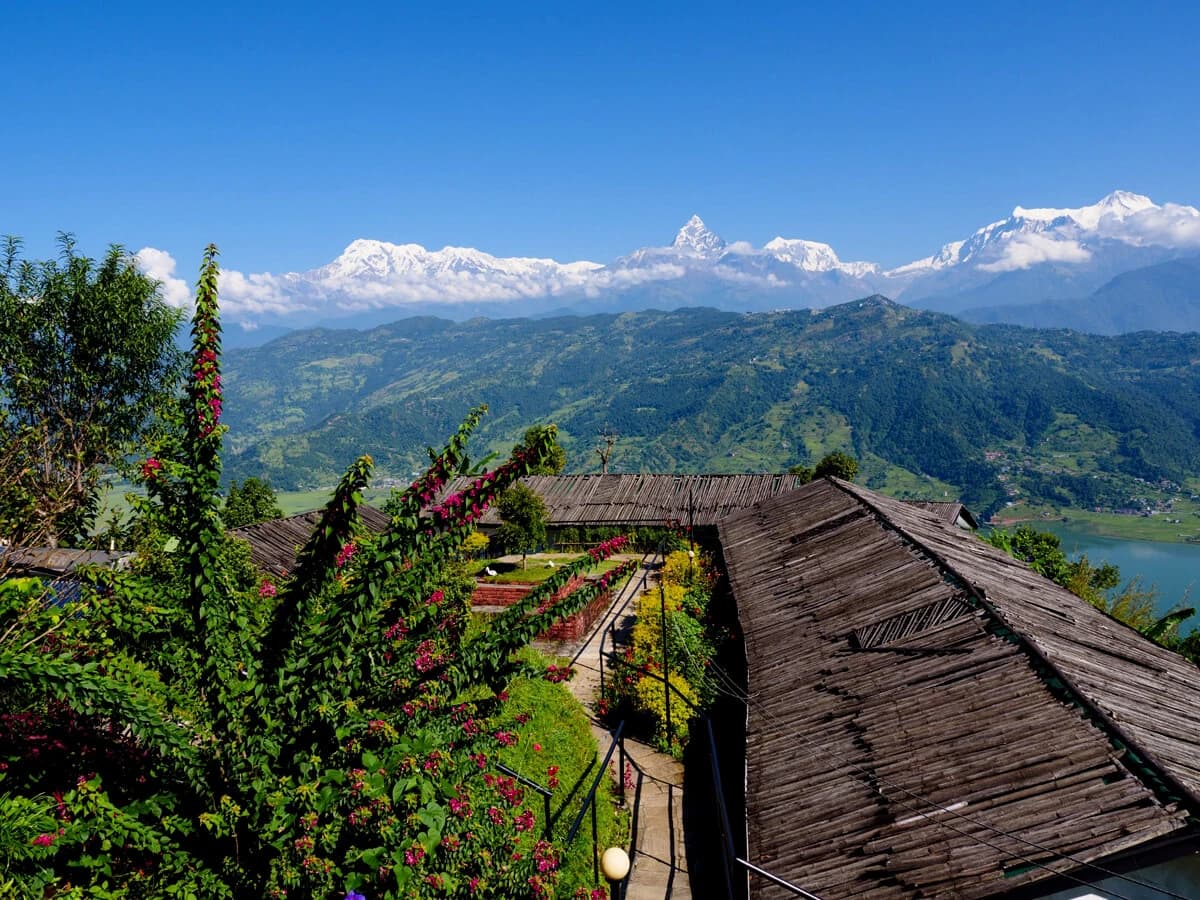 Guest picture view in Pokhara