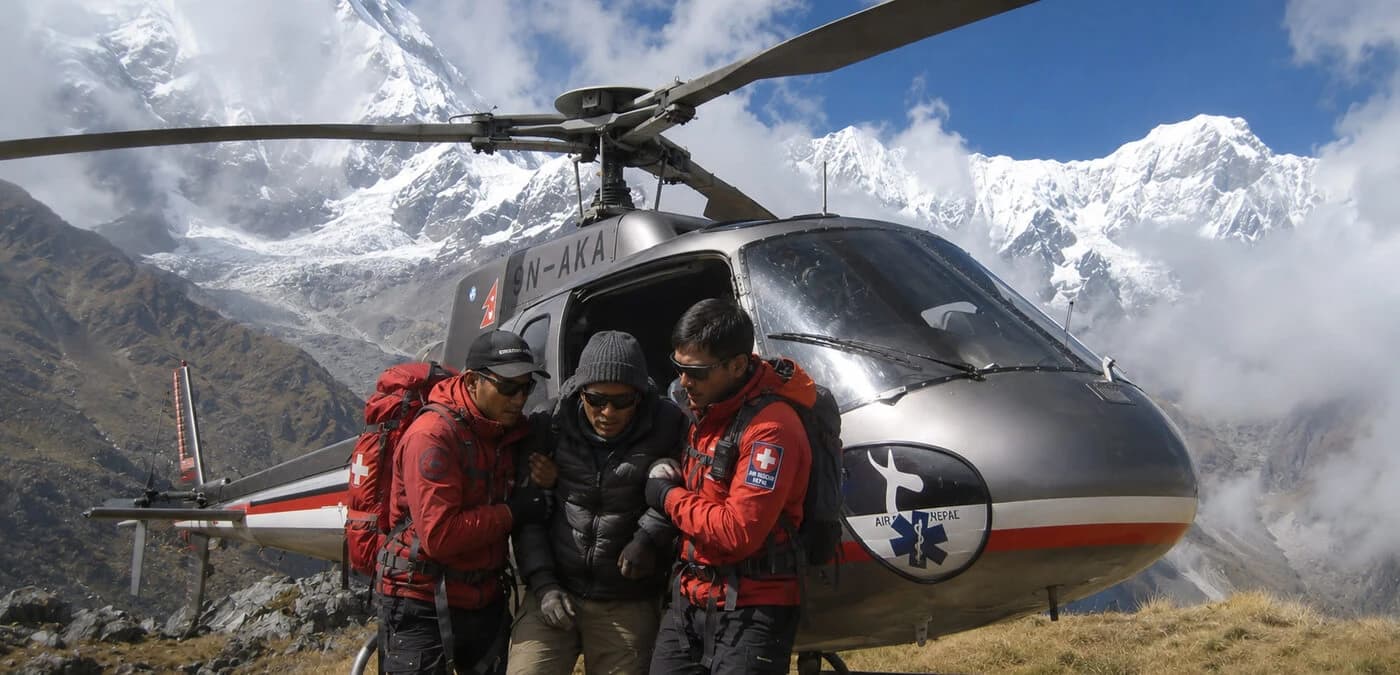 High Altitude Air Rescue in Nepal