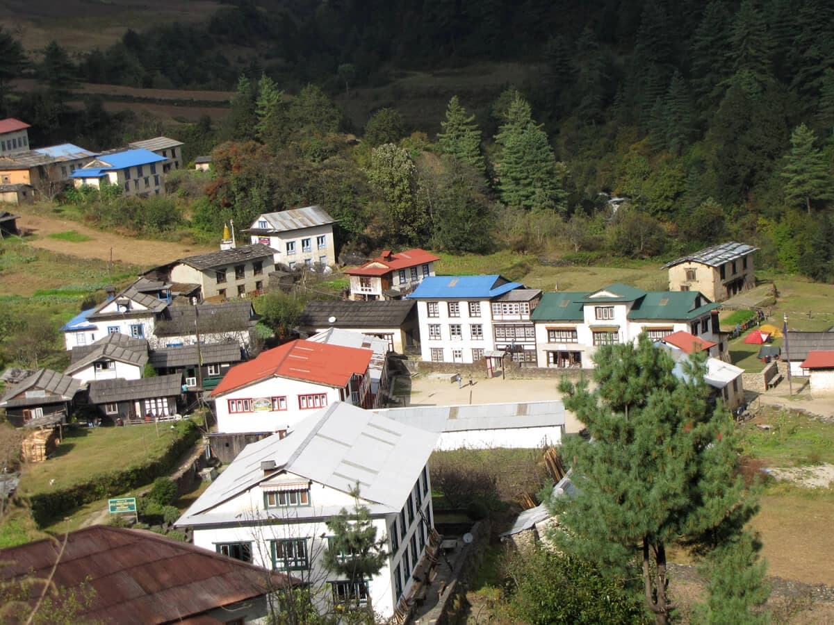 Junbesi village