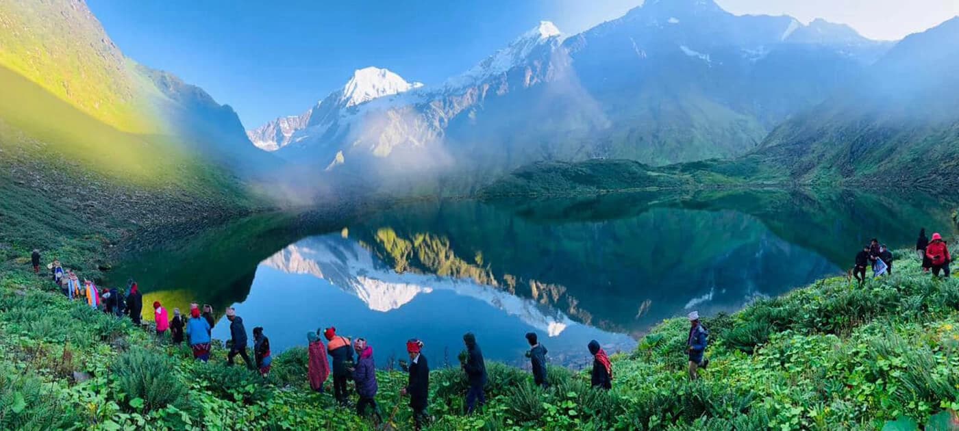 Kalokunda and Ganesh Himal in Ruby Valley