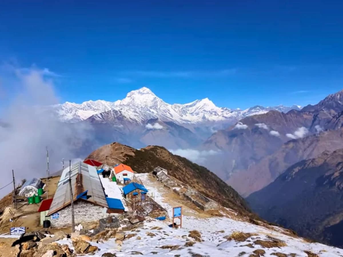 View from Khopra Danda