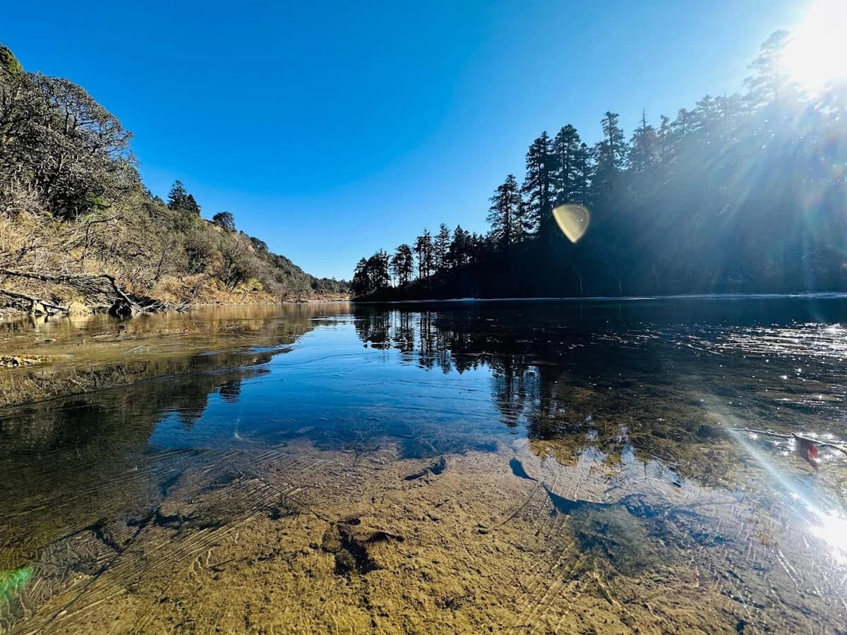 A lake in Khaptad