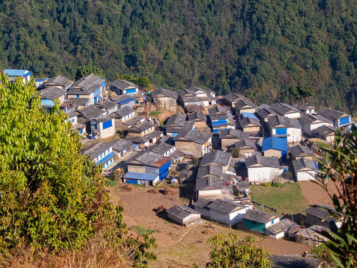 Beautiful Lespar Village in Nagi - Mohare Danda Trek