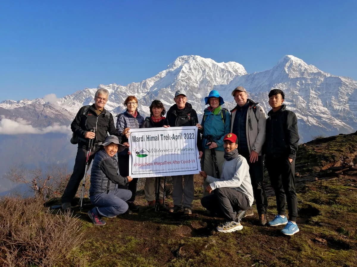 Our Mardi Himal Trekking in 2022