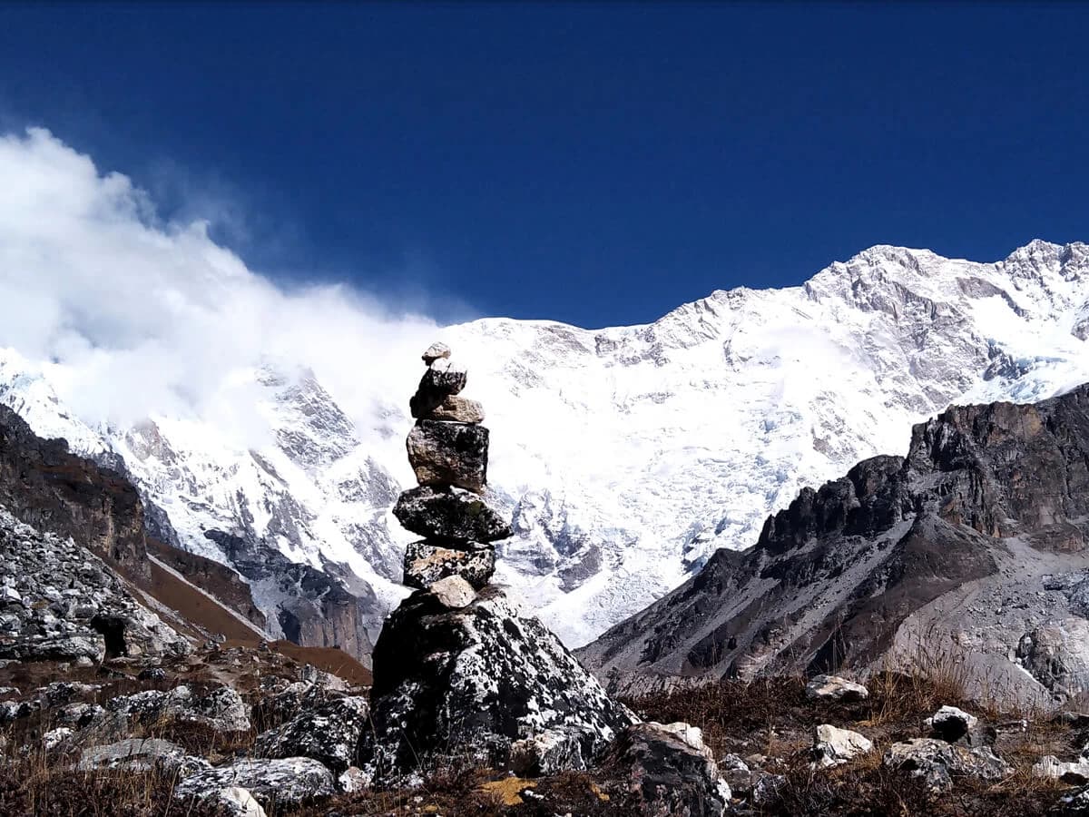 On the way to Kanchenjunga Base Camp