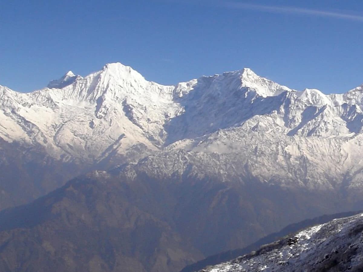 Pabil himal view from Pangang