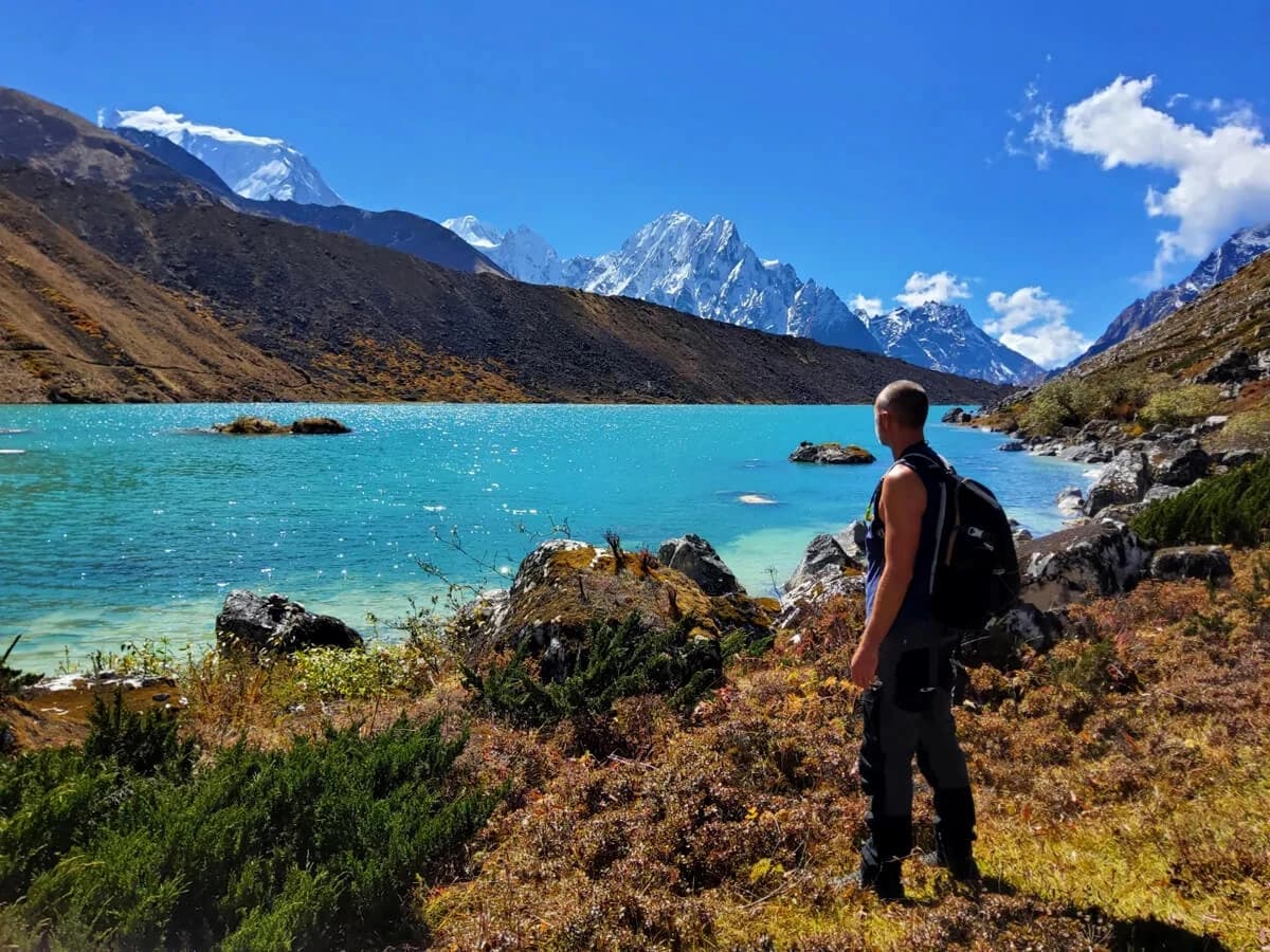 Ponkar Lake in Bimthang