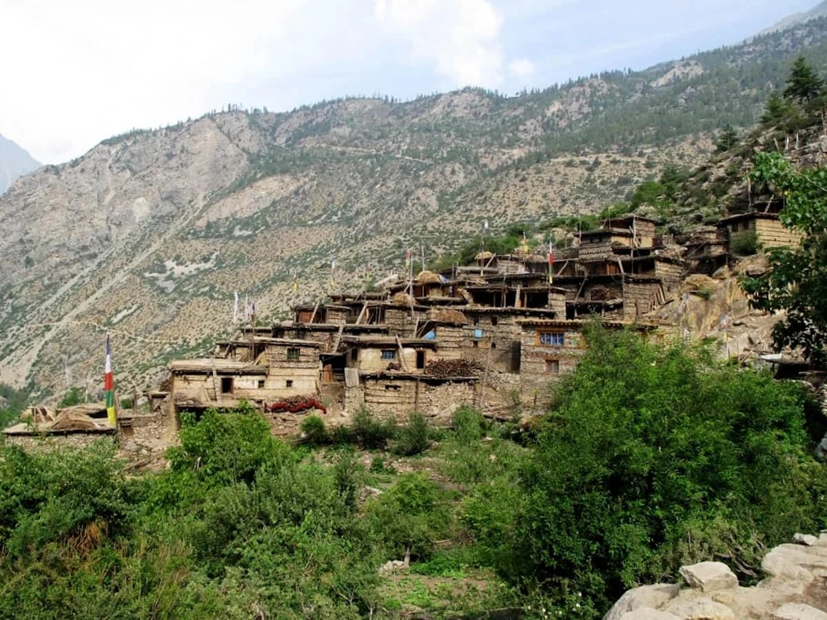 Village in Limi Valley