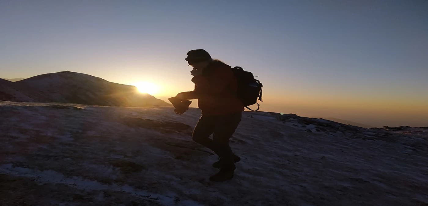 sunrise in pikey peak