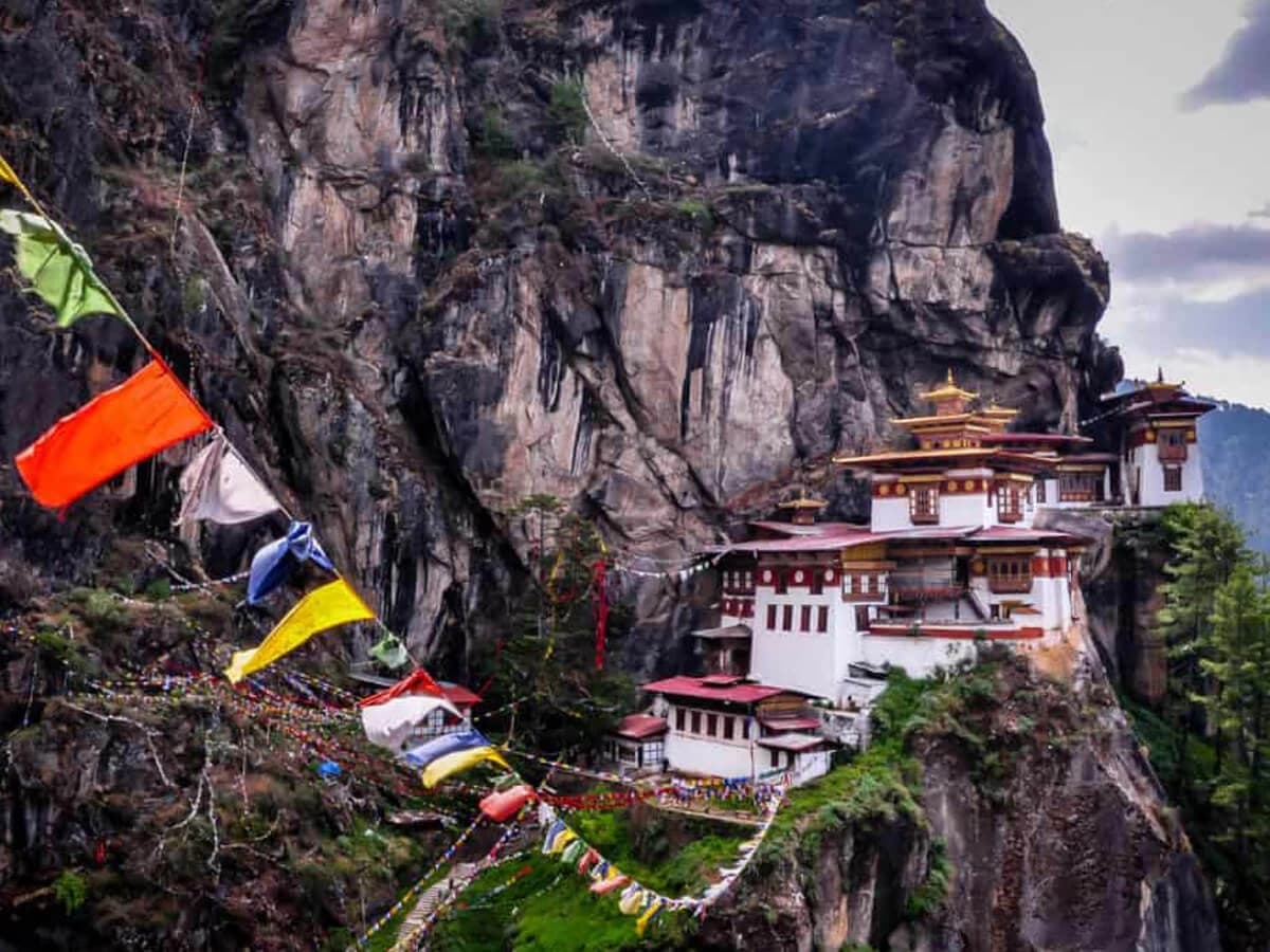 Taktsang monastery in Bhutan