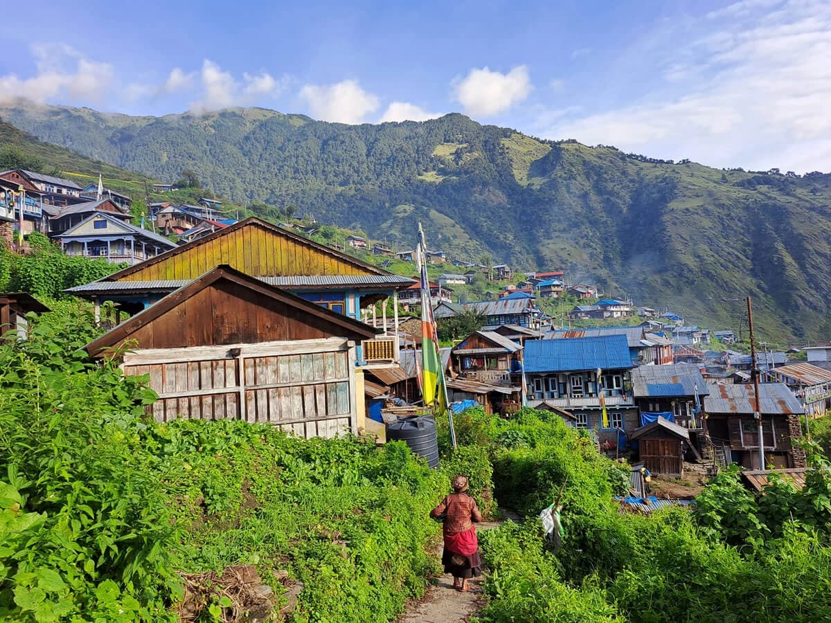 Thuman Village in Tamang Heritage