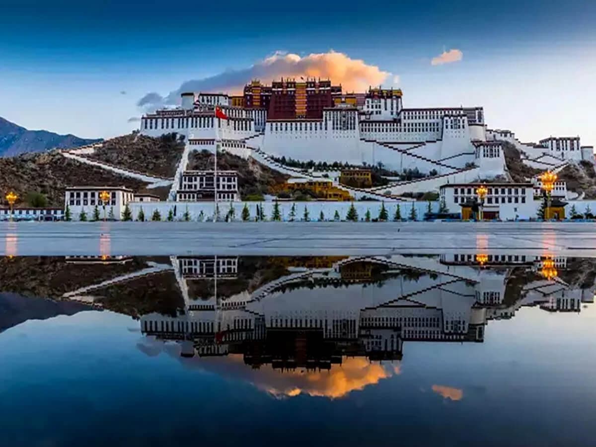 Lhasa in Tibet