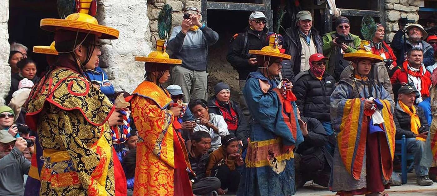 Tiji Festival in mustang