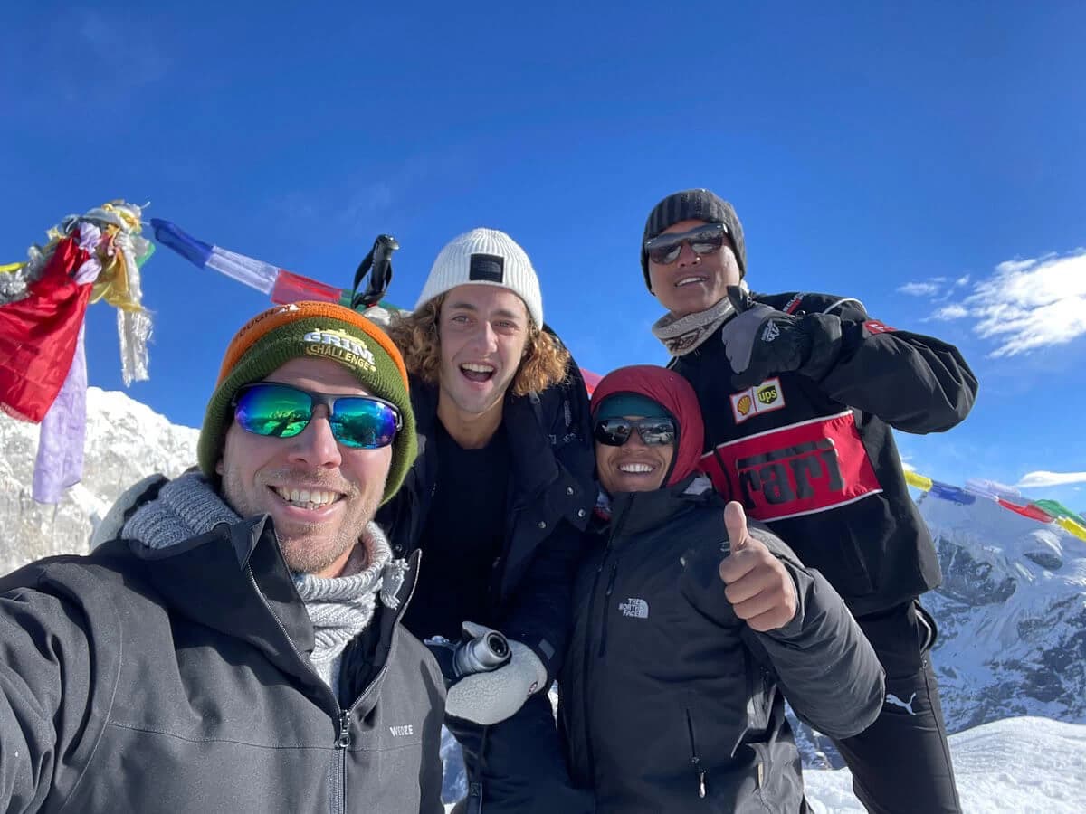 Yala Peak climbing group 2024