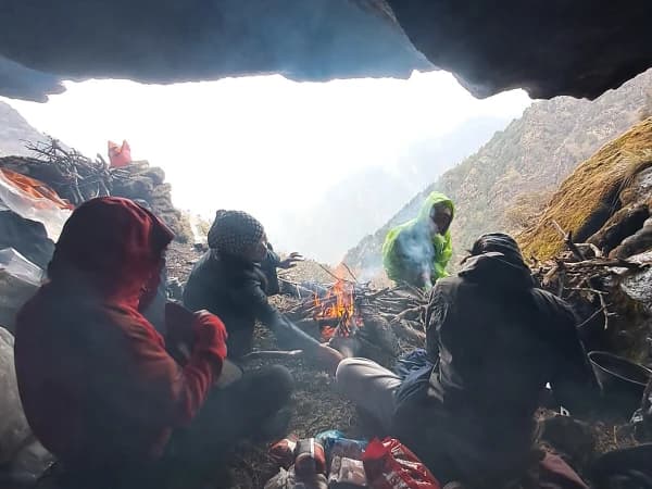 Camp at nojet kharka