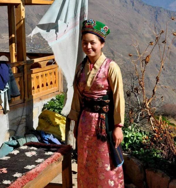 A young Tamang woman in Thuman Village in Tamang Heritage Trail