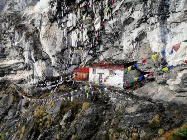 Guru Milarepa Cave In Lapchi