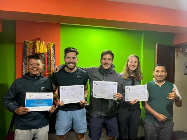 Island Peak Achievement Certificate