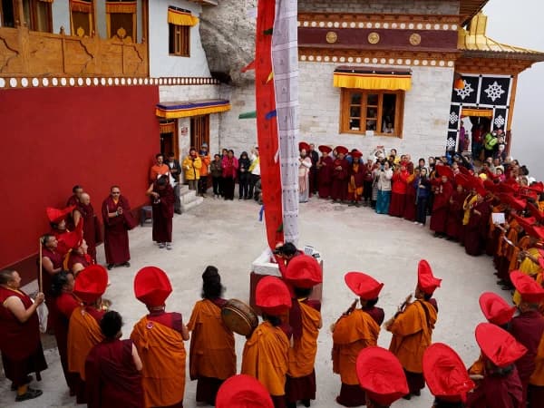 Monastery Opening Ceremony Lapchi