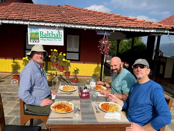 Morning Breakfast Nepal Hiking Trip