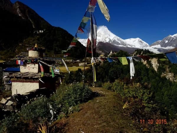 View From Lho Village