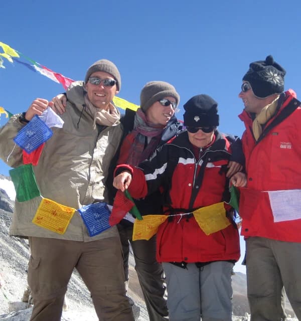 Larke Peak Base Camp or Larke Pass (5160 m)