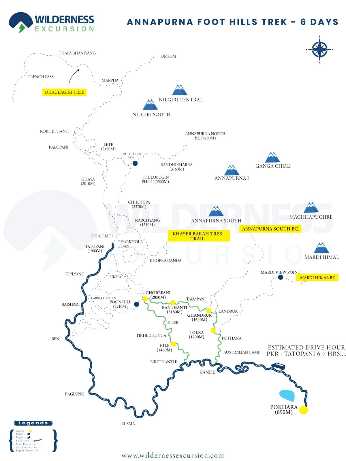Annapurna Foothills Trek