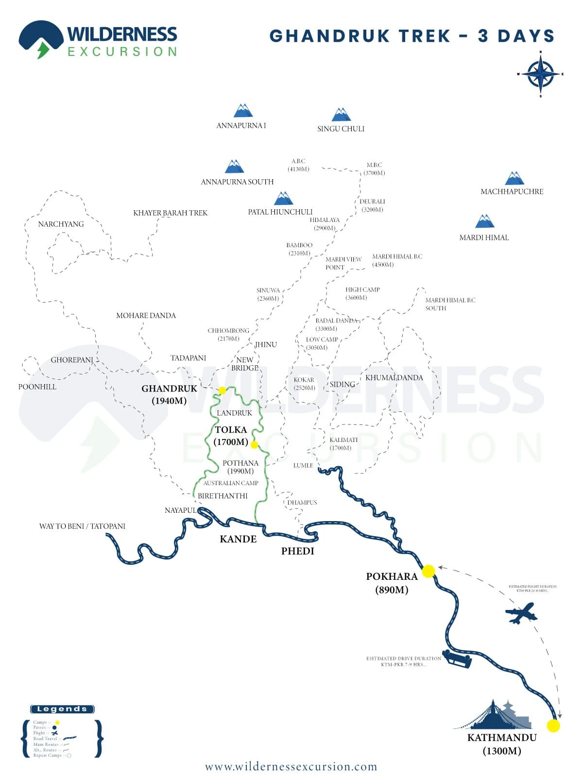 Ghandruk Trek - 3 Days