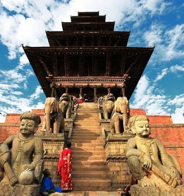 Nyatpolo Temple in Bhaktapur Nepal