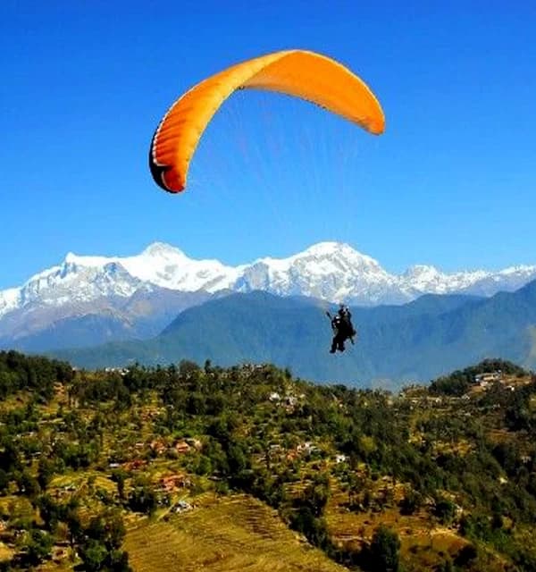 Paragliding in Nepal