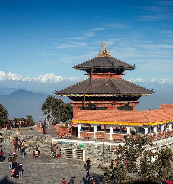 Bhaleshwor temple at Chandragiri Hills Top