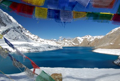 Tilicho Lake in Annapurna Nepal